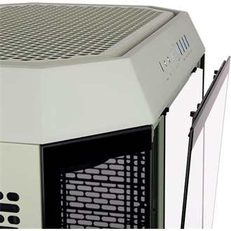 Thermaltake The Tower 600 Matcha Green táp nélküli ablakos Mid Tower számítógépház zöld