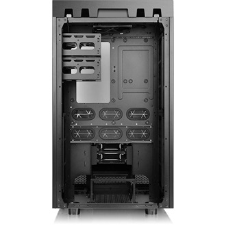 Thermaltake The Tower 900 táp nélküli ablakos Mid Tower számítógépház fekete (Sérült cspmagolás, bontott!)