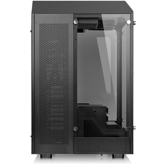 Thermaltake The Tower 900 táp nélküli ablakos Mid Tower számítógépház fekete (Sérült cspmagolás, bontott!)