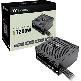 Thermaltake Toughpower GX3 SE ATX desktop tápegység 1200W 80+ Gold BOX