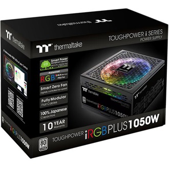 Thermaltake Toughpower iRGB PLUS ATX desktop tápegység 1050W 80+ Platinum BOX (Bontott!)