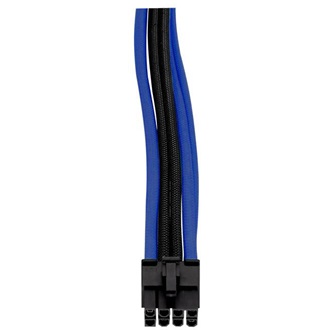 Thermaltake TtMod Sleeve moduláris tápkábel kit hosszabbító 0.3m fekete-kék