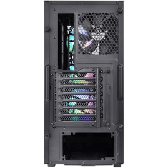 Thermaltake V350 TG ARGB Air táp nélküli ablakos Mid Tower számítógépház fekete
