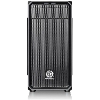 Thermaltake Versa H15 táp nélküli MT Mini Tower számítógépház fekete (Csomagolás sérült!)