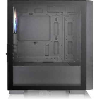 Thermaltake Versa H16 TG ARGB Black táp nélküli ablakos MT Mini Tower számítógépház fekete