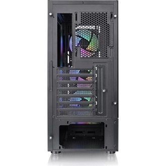 Thermaltake View 200 TG ARGB táp nélküli ablakos Mid Tower számítógépház fekete