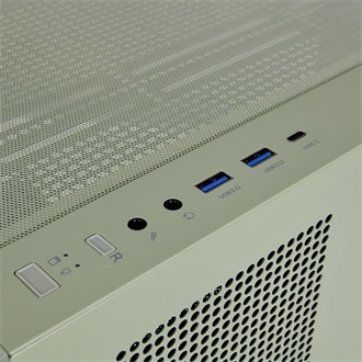 Thermaltake View 270 Plus TG ARGB Matcha Green táp nélküli ablakos Mid Tower számítógépház zöld