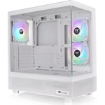 Thermaltake View 270 Plus TG ARGB táp nélküli ablakos Mid Tower számítógépház fehér