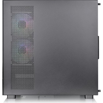 Thermaltake View 270 Plus TG ARGB táp nélküli ablakos Mid Tower számítógépház fekete