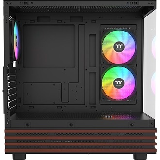 Thermaltake View 270 Plus WS ARGB táp nélküli ablakos Mid Tower számítógépház fekete