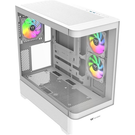 Thermaltake View 290 TG ARGB táp nélküli ablakos Mid Tower számítógépház fehér