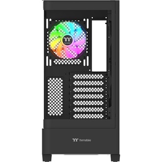 Thermaltake View 290 TG ARGB táp nélküli ablakos Mid Tower számítógépház fekete