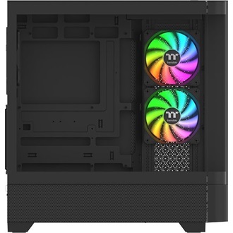 Thermaltake View 290 TG ARGB táp nélküli ablakos Mid Tower számítógépház fekete