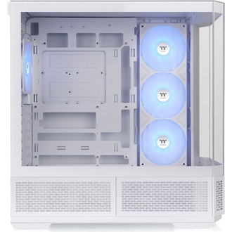 Thermaltake View 370 TG ARGB Snow táp nélküli ablakos Mid Tower számítógépház fehér