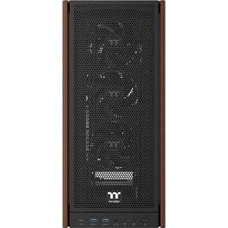 Thermaltake S370 WS táp nélküli ablakos Mid Tower számítógépház fekete