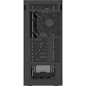 Thermaltake S370 WS táp nélküli ablakos Mid Tower számítógépház fekete