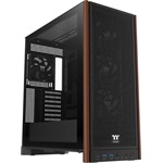 Thermaltake S370 WS táp nélküli ablakos Mid Tower számítógépház fekete