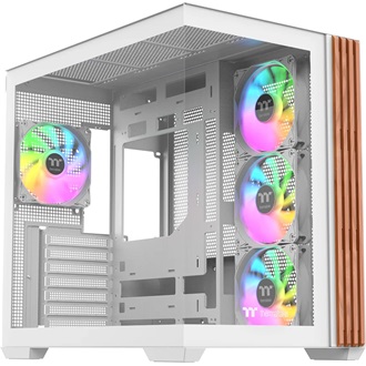 Thermaltake View 380 WS ARGB Snow táp nélküli ablakos Mid Tower számítógépház fehér