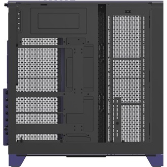 Thermaltake View 390 Air Future Dusk táp nélküli ablakos Mid Tower számítógépház lila