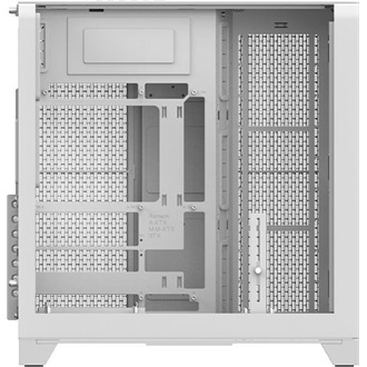 Thermaltake View 390 Air táp nélküli ablakos Mid Tower számítógépház fehér