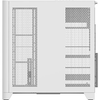 Thermaltake View 390 Air táp nélküli ablakos Mid Tower számítógépház fehér