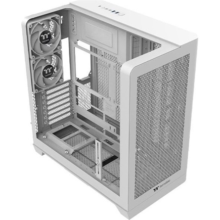 Thermaltake View 390 Air táp nélküli ablakos Mid Tower számítógépház fehér