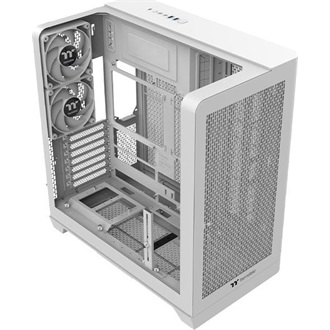 Thermaltake View 390 Air táp nélküli ablakos Mid Tower számítógépház fehér