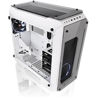 Thermaltake View 71 Tempered Glass Snow Edition táp nélküli ablakos Full Tower számítógépház fehér