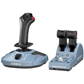 Thrustmaster TCA Officer Pack Airbus Edition USB-A joystick + gázkar játékvezérlő szürke-fekete