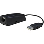 Thrustmaster USB-A 2.0 -> RJ12 (6P6C) M/F adapter 0.1m fekete