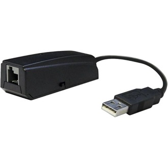 Thrustmaster USB-A 2.0 -> RJ12 (6P6C) M/F adapter 0.1m fekete
