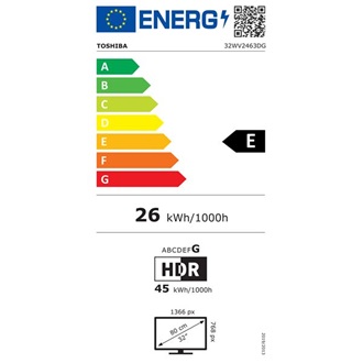 Toshiba 32WV2463DG 32" LED smart TV