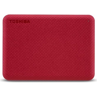 Toshiba Canvio Advance 4TB USB3.0 2,5" külső HDD piros