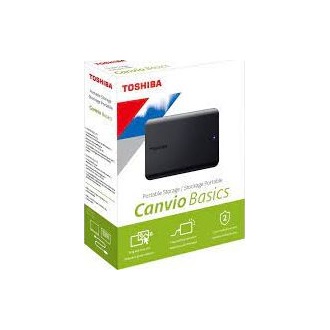 Toshiba Canvio Basics 4TB USB3.2 Gen1 A 2,5" külső HDD fekete