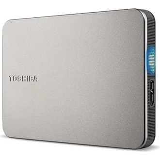 Toshiba Canvio Flex 1TB USB-A/C 3.2 Gen1 2,5" külső HDD ezüst