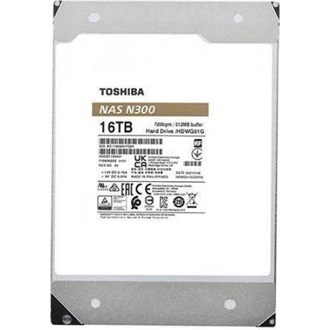 Toshiba N300 16TB 7200rpm 512MB SATA3 3,5" HDD OEM