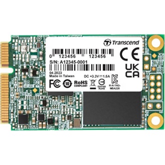 Transcend 220S 64GB SATA3 mSATA SSD szürke