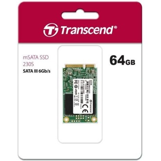 Transcend 230S 64GB SATA3 mSATA SSD