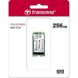 Transcend 400S 256GB PCIe x4 (3.0) M.2 2242 SSD zöld