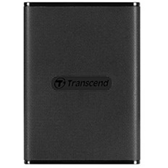 Transcend ESD270C 1TB USB3.1 Gen2 C 2,5" külső SSD fekete + USB-C - USB-A kábel