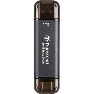 Transcend ESD310 1TB USB-A/C 3.2 Gen2 külső SSD fekete