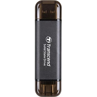 Transcend ESD310 512GB USB-A/C 3.2 Gen2 külső SSD fekete