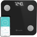 TrueLife FitScale W1 smart home Bluetooth személymérleg fekete