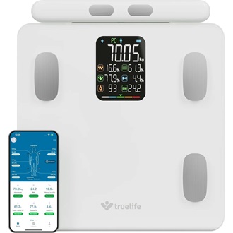 TrueLife FitScale W8 smart home személymérleg fehér