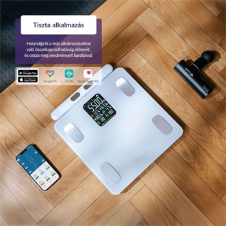TrueLife FitScale W8 smart home személymérleg fehér