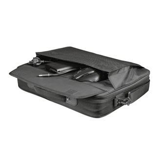 Trust Atlanta Bag ECO 15,6" notebook poliészter oldaltáska fekete