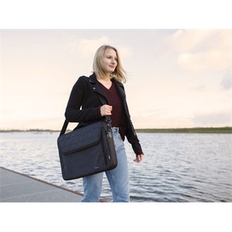 Trust Atlanta Bag ECO 15,6" notebook poliészter oldaltáska fekete