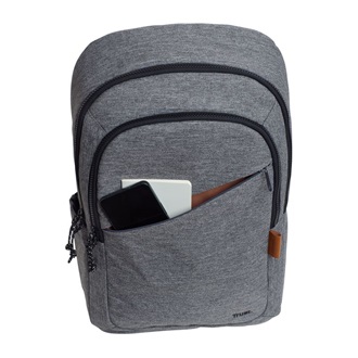 Trust Avana 16" notebook poliészter hátizsák szürke 20L