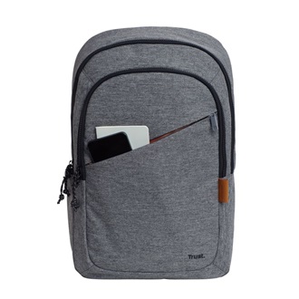 Trust Avana 16" notebook poliészter hátizsák szürke 20L