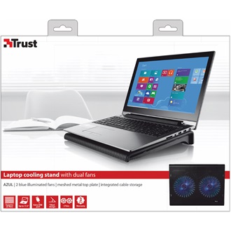 Trust Azul Laptop Cooling Stand with dual fans